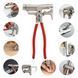 Молоток-гвоздодер многофункциональный универсальный Hammer nail 00012602 фото 1