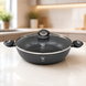 Сотейник-казан з мармуровим антипригарним покриттям Top Kitchen TK00095 5л 32см + кришка ТК95 фото 1