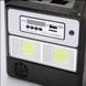 Портативная станция GDLight GD8216 Bluetooth/Power Bank на солнечной батарее с фонарем + 3 лампы 00023272 фото 3