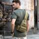 Тактическая штурмовая военная полицейская плечевая сумка через плечо 5 л для охоты, рыбалки Койот 00018429 фото 19