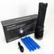 Фонарь ручной модели Police AK138-1 WHITE LASER LED PM60-TG 8х18650, USB-зарядка, Power Bank, зум 00022938 фото 16
