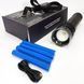 Фонарь ручной модели Police AK138-1 WHITE LASER LED PM60-TG 8х18650, USB-зарядка, Power Bank, зум 00022938 фото 15