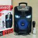 Легкая и функциональная колонка-чемодан Kimiso QS-5805 с микрофоном (USB/BT/FM). 00018014 фото 1