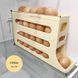 Компактний органайзер для яєць 4-шаровий автоматичний Plastic shelving AND XL-994 / Контейнер-лоток для яєць 00020494 фото 5