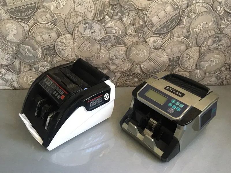 Рахункова машинка для грошей BILL COUNTER 206, машинка для підрахунку та перевірки купюр 00021633 фото