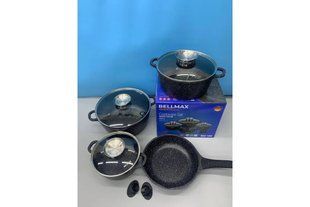 Набір посуду 9 предметів Bellmax Cookware Set BM-120 00019513 фото