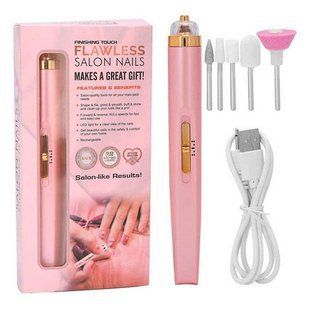 Фрезер для маникюра и педикюра Flawless Salon Nails, ручка фрезер для маникюра. Цвет: розовый 00015521 фото