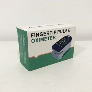Пульсоксиметр fingertip pulse oximeter, пульсоксиметр для вимірювання рівня кисню в крові 00015101 фото