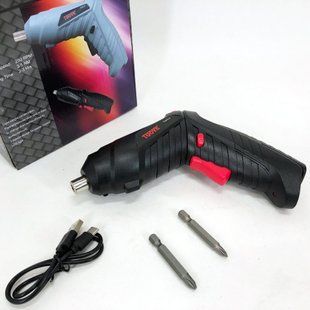Аккумуляторный бытовой мини шуруповерт Tuoye 226, компактный легкий шуруповерт, электро шуруповерт 00013458 фото