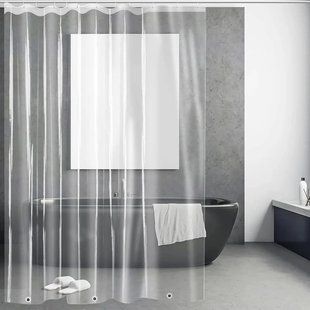 Шторка для ванной комнаты или душа Trento 3D 180x180 см прозрачная 00013840 фото