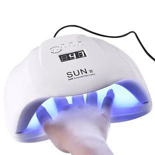 Лампа для сушіння нігтів Sun X 54W LED 00014632 фото