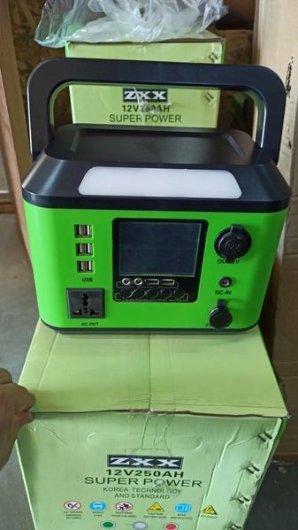 Портативная электростанция ZXX Super Power 500Wh (1000W, 220V) 00017500 фото