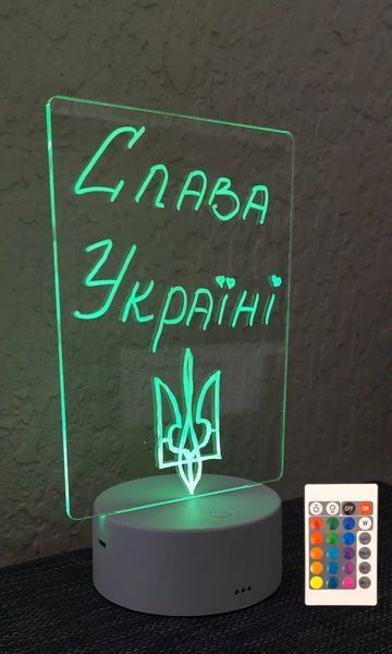 Нічник планер світлодіодний Plutus-Quinn , планшет для малювання 00022544 фото