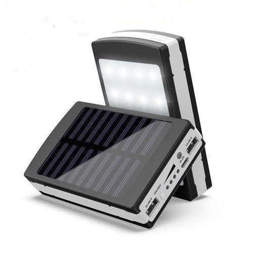 УМБ Power Bank Solar 90000 mAh мобільне зарядне з сонячною панеллю та лампою, Power Bank Charger Батарея 00017260 фото