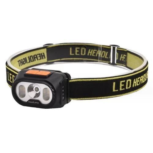 Фонарь налобный 2303-XPE+4SMD(yellow+red), Фонарик налобный мощный, Налобный фонарь для автомеханика 00023393 фото