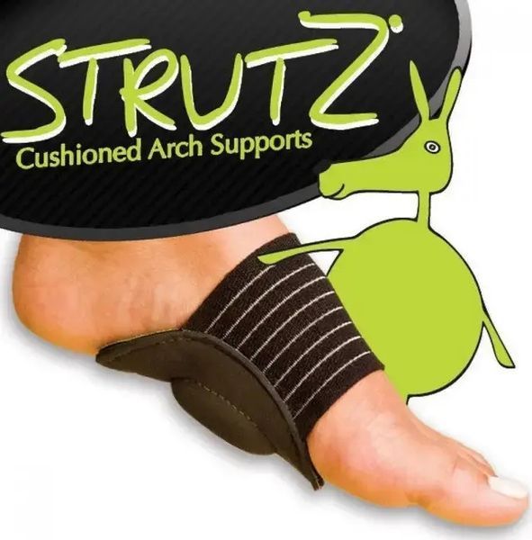 Ортопедические стельки-супинаторы STRUTZ (струтз) помогают снять напряжение с ног после любой нагрузки 00014694 фото