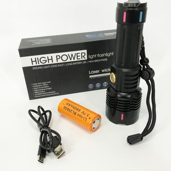 Фонарь X-BALOG FLUORESCENCE G671/G25 PM30-TG, Сверхмощный фонарик, Яркий фонарик, Качественный фонарик 00022946 фото
