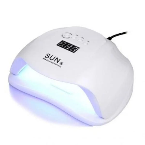 Лампа для сушки ногтей Sun X 54W LED Белый 00014632 фото