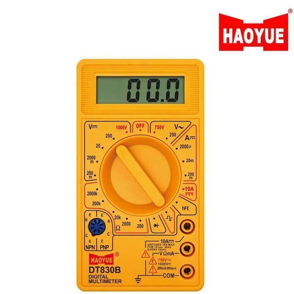 Мультиметр HAOYUE DT830B yellow 00017478 фото