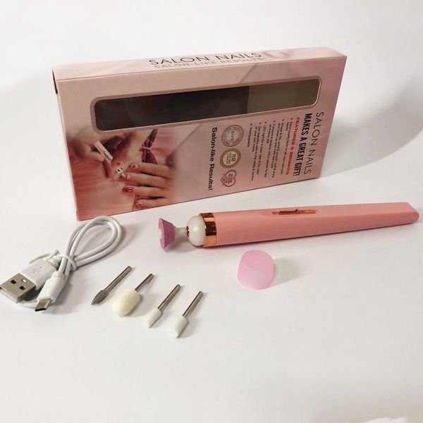 Фрезер для маникюра и педикюра Flawless Salon Nails, ручка фрезер для маникюра. Цвет: розовый 00015521 фото