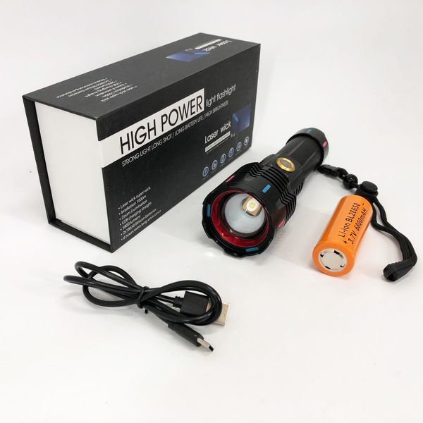 Фонарь X-BALOG FLUORESCENCE G671/G25 PM30-TG, Сверхмощный фонарик, Яркий фонарик, Качественный фонарик 00022946 фото