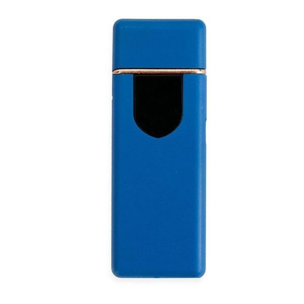 Електрозапальничка USB ZGP ABS, сенсорна електрична запальничка спіральна. Колір: синій 00023020 фото