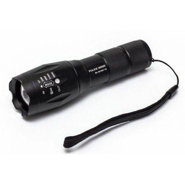 Тактический Фонарь Bailong BL-1831 T6 Police, сверхмощный фонарик, фонарик с зарядкой от сети 00022981 фото