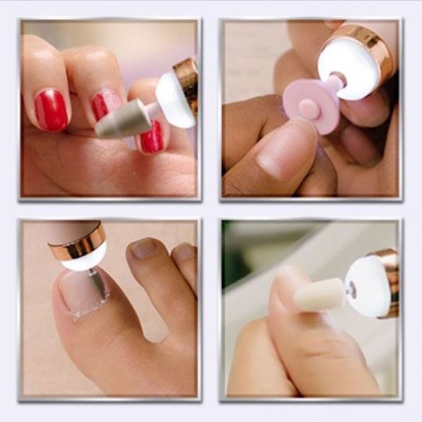 Фрезер для маникюра и педикюра Flawless Salon Nails, ручка фрезер для маникюра. Цвет: розовый 00015521 фото