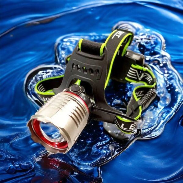 Супер потужний ліхтарик поліція BL-A17-P50 Micro USB, потужний світлодіодний ліхтарик на голову 00023563 фото