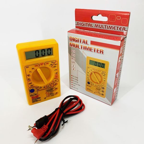 Мультиметр HAOYUE DT830B yellow 00017478 фото