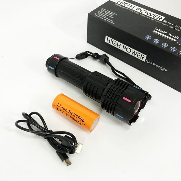 Фонарь X-BALOG FLUORESCENCE G671/G25 PM30-TG, Сверхмощный фонарик, Яркий фонарик, Качественный фонарик 00022946 фото