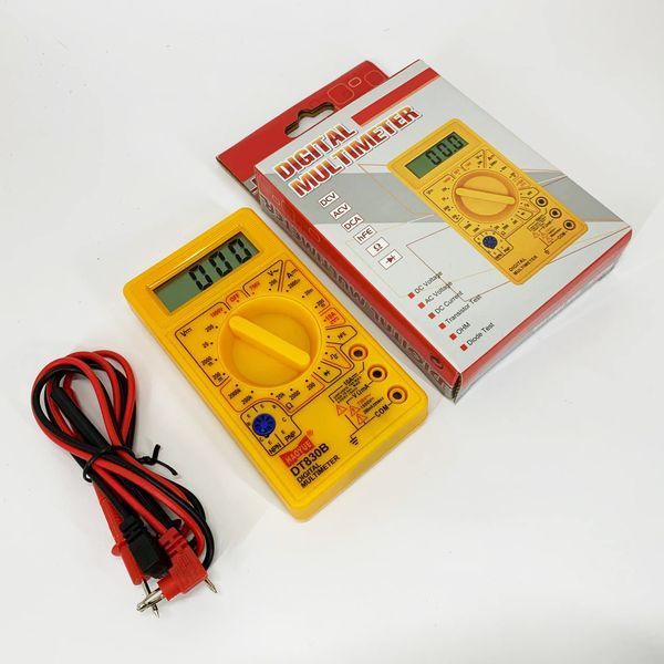 Мультиметр HAOYUE DT830B yellow 00017478 фото