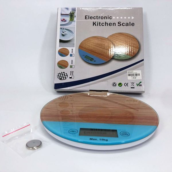 Весы кухонные XY-8033, 15кг (1г), кухонные весы для кондитера, электрические кухонные весы 00019652 фото