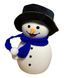 Детский силиконовый ночник Снеговик Snowman LJC-118 светильник аккумуляторный игрушка для сна 00024699 фото 4