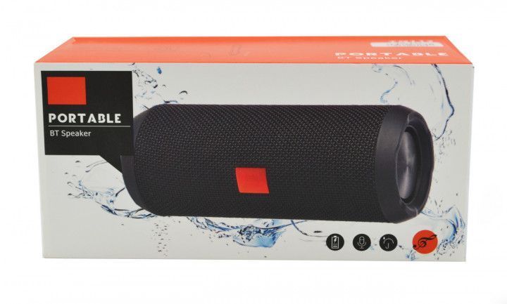 Bluetooth-колонка TG-117 портативна вологостійка. Колір червоний 00017205 фото