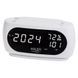 Настольные часы-будильник Adler AD 1186 White 00013645 фото 1