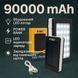 УМБ Power Bank Solar 90000 mAh мобільне зарядне з сонячною панеллю та лампою, Power Bank Charger Батарея 00017260 фото 106