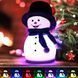 Детский силиконовый ночник Снеговик Snowman LJC-118 светильник аккумуляторный игрушка для сна 00024699 фото 1