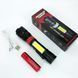 Ліхтар ручний акумуляторний PL-826-P70-COB(white+red), Портативний точковий ліхтар, Похідний ліхтарик 00023061 фото 13