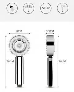 Насадка для душу двостороння 3 режими Multifunctional Faucet 9006 00020769 фото