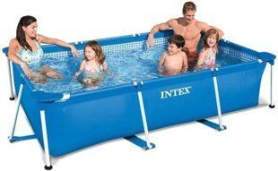 Бассейн каркасный Intex 28272 прямоугольный 300х200х75см, 3834л 00013944 фото