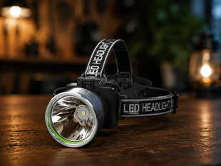 Налобный Фонарик M 10 pro / Мощный LED-светодиодный фонарь / Фонарик с зарядкой от Type-C sp10517 фото