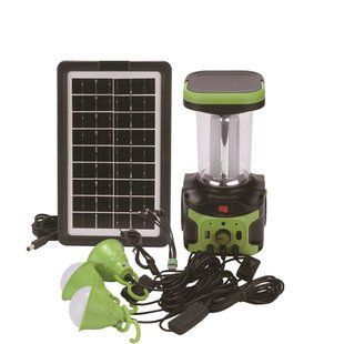 Портативна сонячна автономна система Solar Light DT-9016 панель похідний ліхтар повербанк 00023635 фото