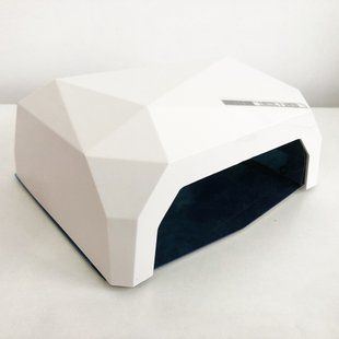 Сушилка для ногтей UV LAMP CCF+LED, Сушилка обычного ногтей, Портативная сушилка для ногтей. Цвет: белый 00014437 фото