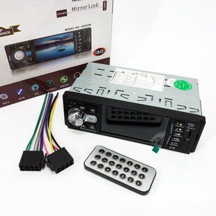 Автомагнитола MP5 4026UM с экраном 4.1 дюйма, AUX вход, Bluetooth, 1 DIN, магнитола в машину 00017063 фото