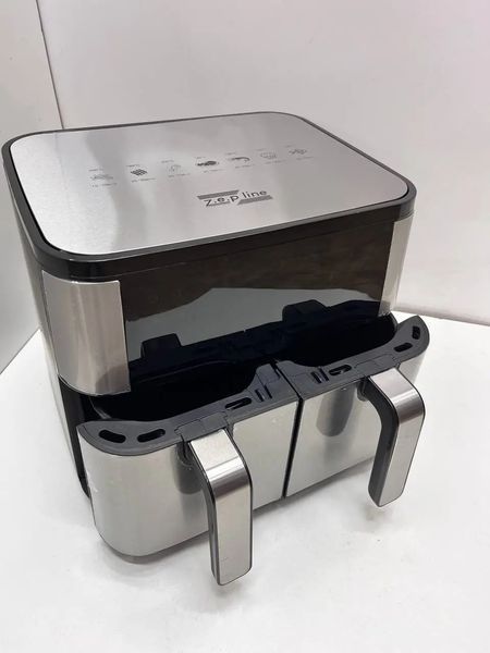 Аэрофритюрница на 2 чаши Zepline ZP-209 с мощностью 4000Вт на 12л 00020881 фото