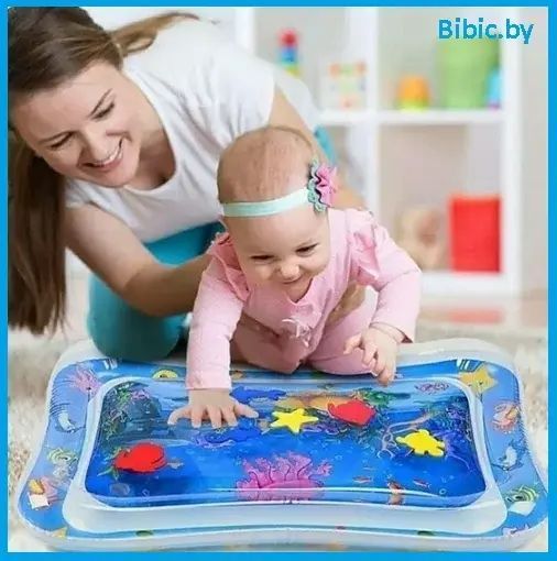 Детский надувной ,водный ,развивающий коврик 66*50 см. 00016150 фото