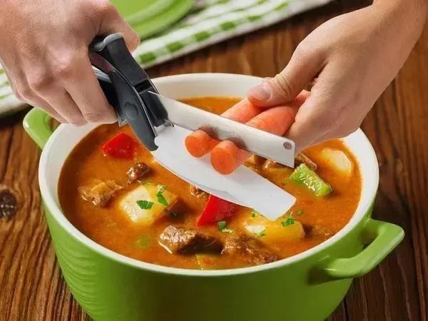 Кухонный нож Ason Clever Cutter JN-59 TV One для быстрой нарезки и шинковки 00020573 фото