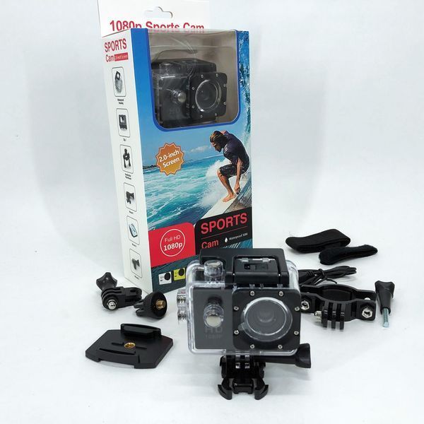 Экшн камера DVR SPORT A7, Камера gopro водонепроницаемая, Камера гоупро, Камера на голову налобная 00014985 фото