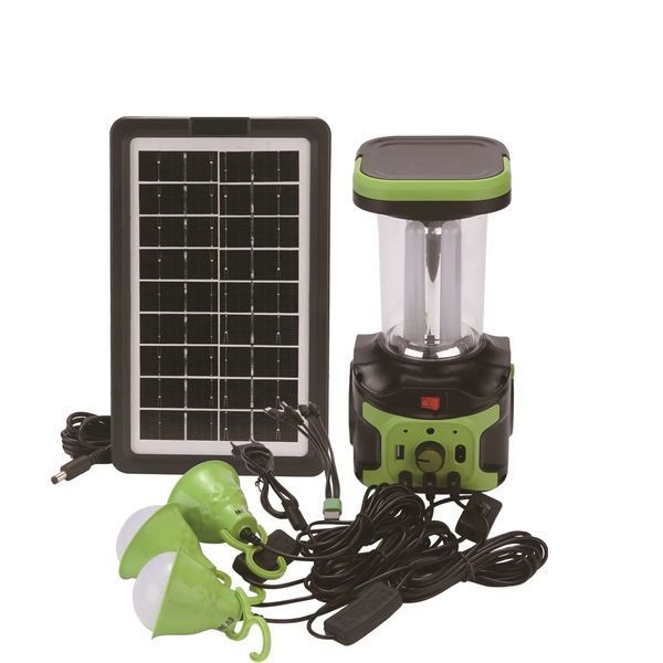 Портативна сонячна автономна система Solar Light DT-9016 панель похідний ліхтар повербанк 00023635 фото